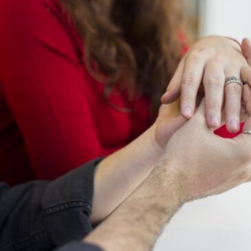 Comment se porte une bague solitaire au doigt ?