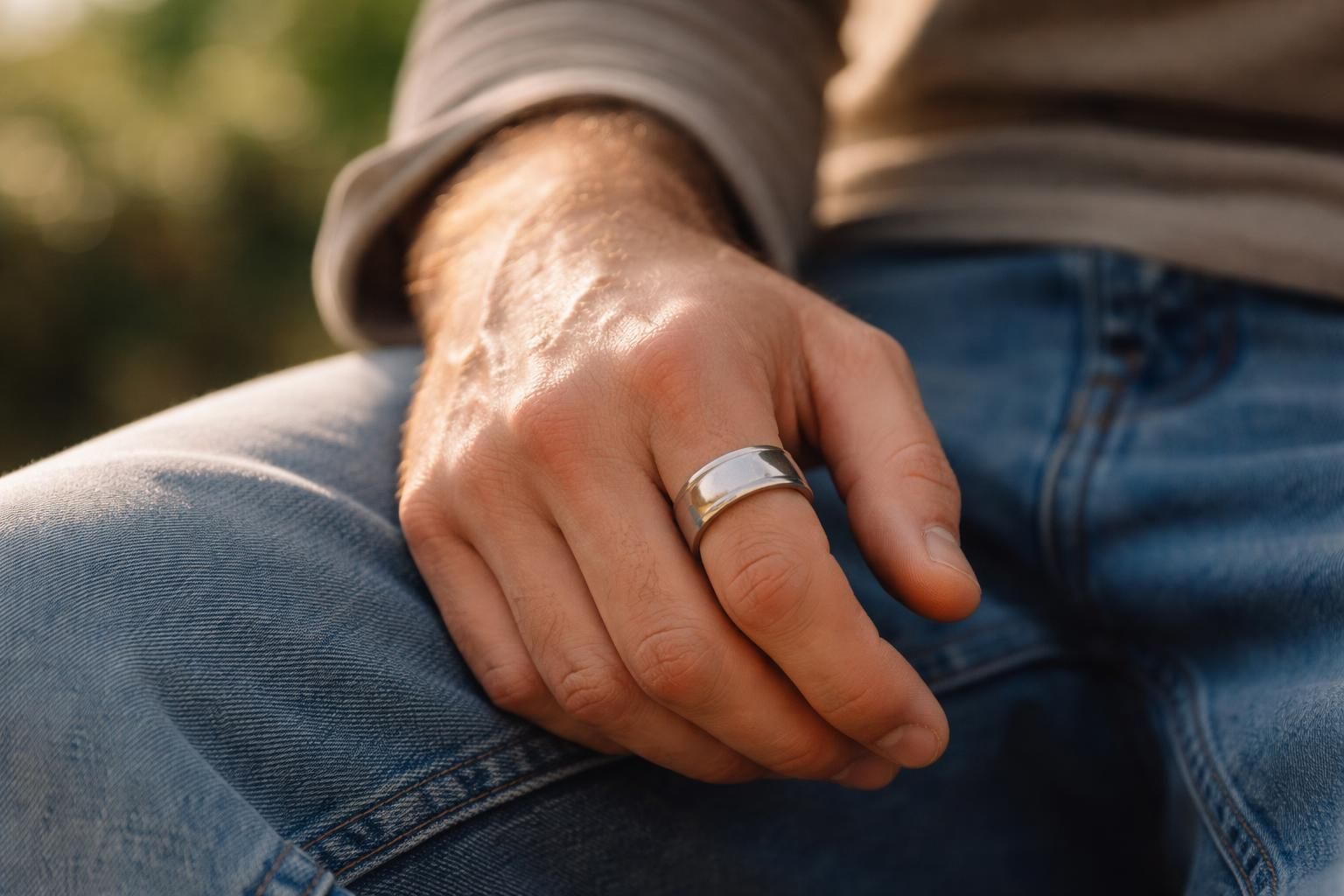 découvrez la signification de la bague au pouce pour homme, un symbole de force, d'indépendance et de style unique.