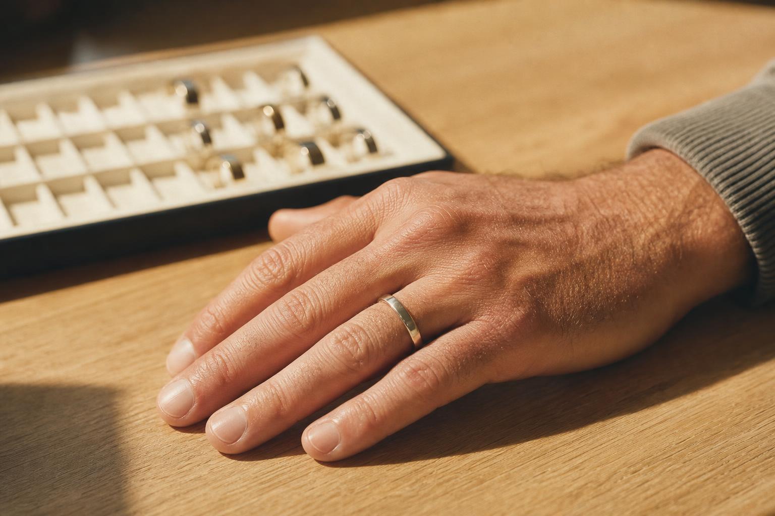découvrez la taille moyenne d'une bague pour homme et obtenez des conseils pour choisir la bonne taille facilement.
