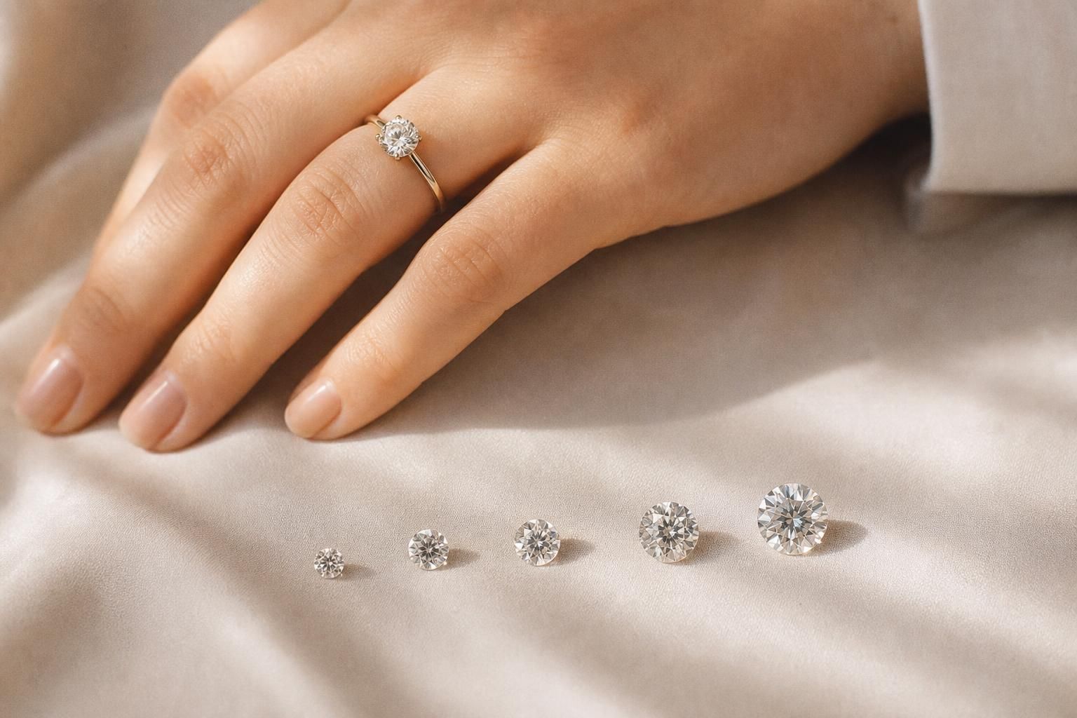 découvrez les principales tailles de diamant pour choisir la bague parfaite et sublimer chaque occasion avec éclat et élégance.
